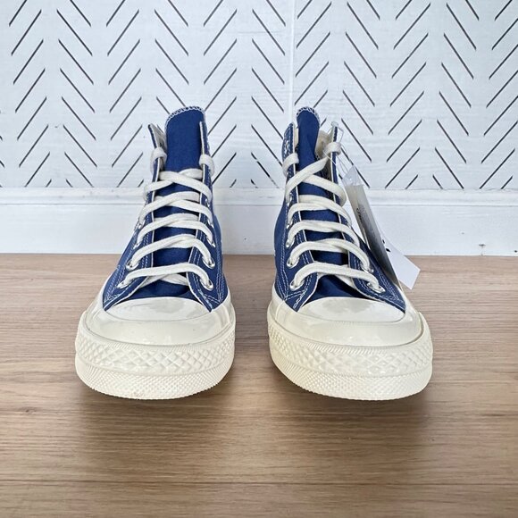 ✨Converse Chuck 70 Hi Comme Des Garçons Sz 6 Men's Shoes Sneakers Blue A08794C✨ - Picture 4 of 10